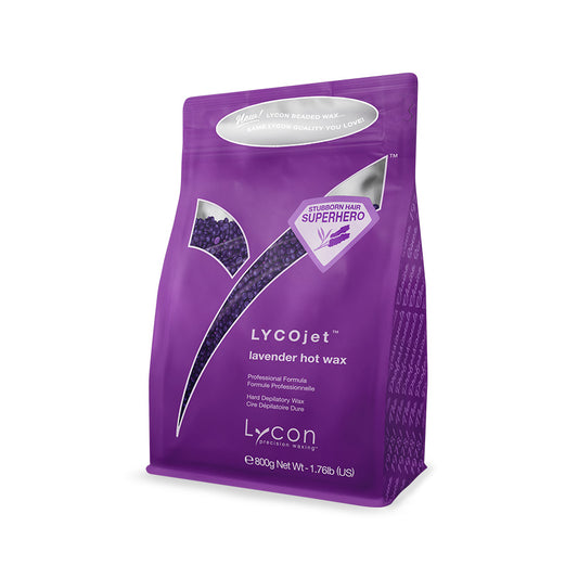 LYCON LYCOJET LAVENDER HOT WAX BEADS - 800G