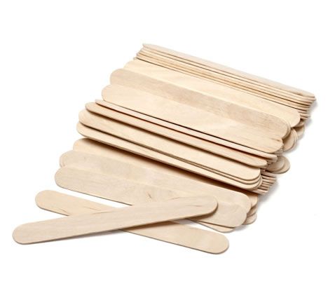 Wax Applicators Large 500Pk - Tongue Depressors