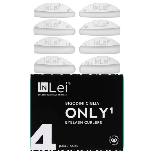 InLei® - ONLY 1 - Silicone shields (NATURAL LIFTED EFFECT), 4 SIZES MIX