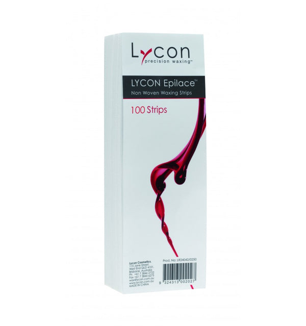 LYCON - Epilace Non woven waxing strips 100 pack