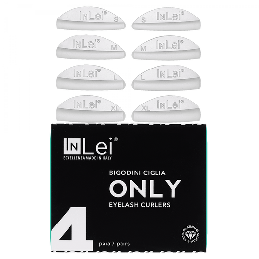 InLei® - ONLY - Silicone shields (DOLLY EFFECT), 4 SIZES MIX